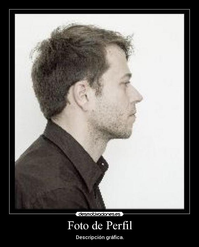 Foto de Perfil - Descripción gráfica.
