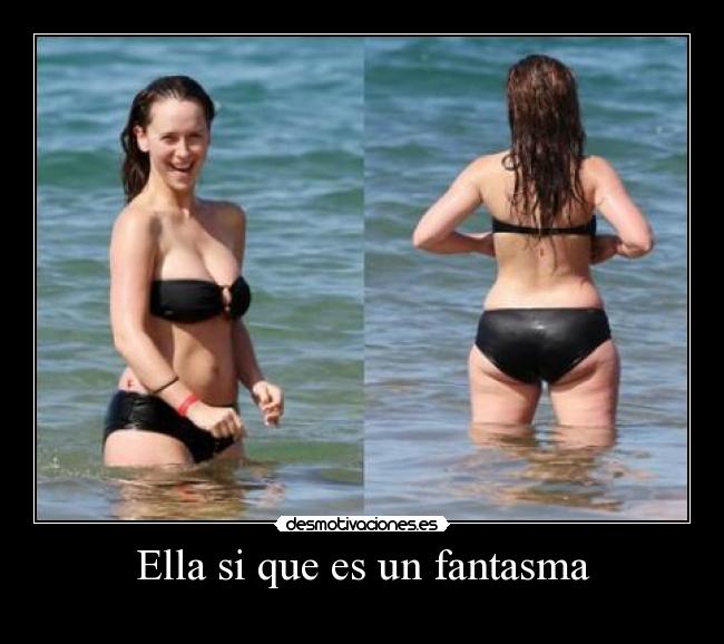 Ella si que es un fantasma -