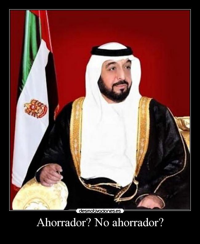 Ahorrador? No ahorrador? -