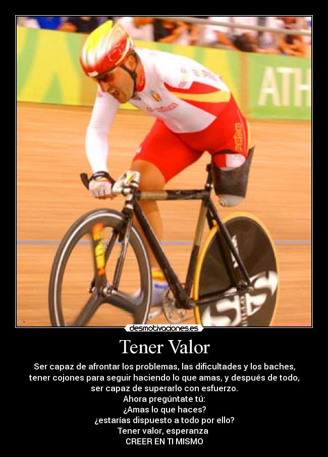 Tener Valor -