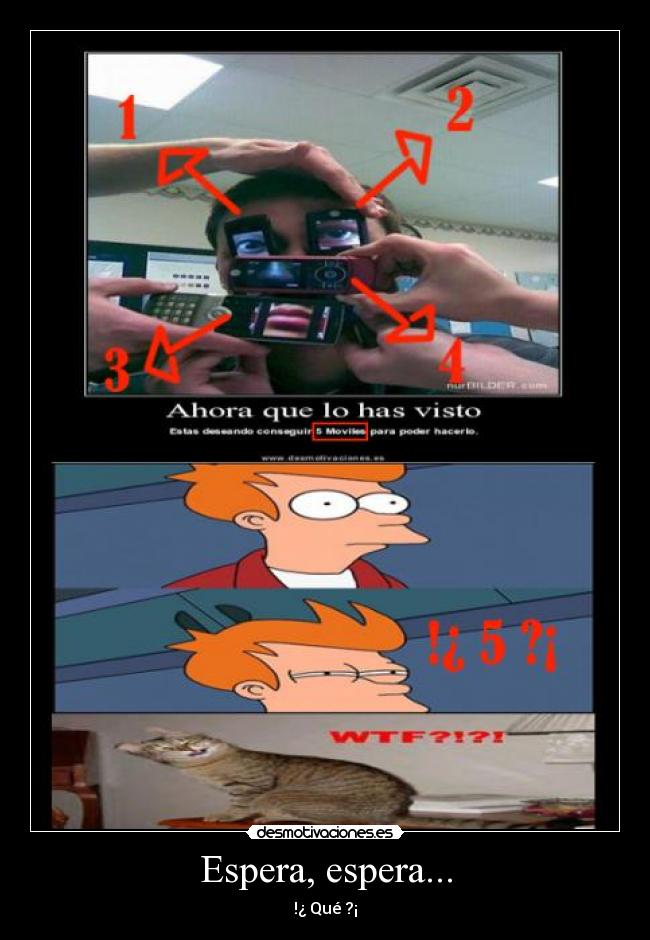 Espera, espera... - !¿ Qué ?¡