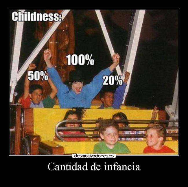 Cantidad de infancia -