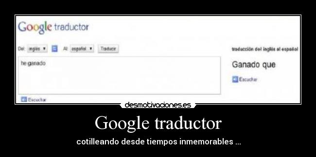 Google traductor - 