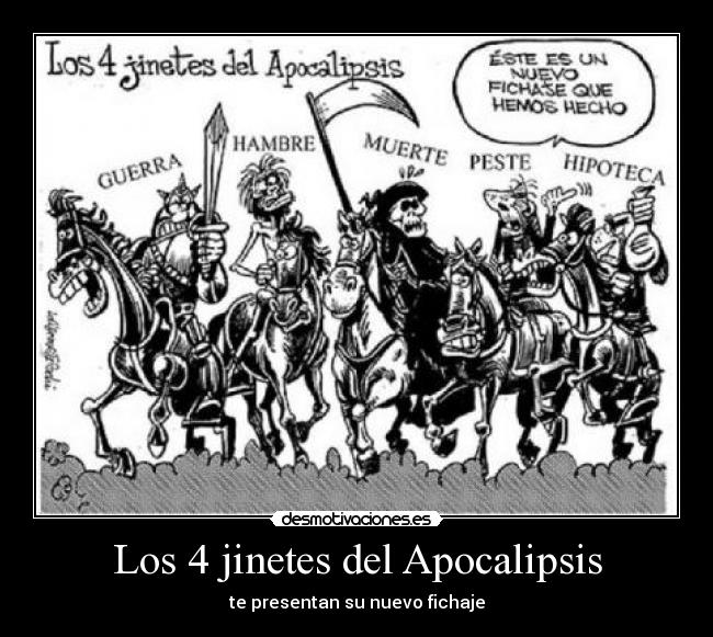 Los 4 jinetes del Apocalipsis - te presentan su nuevo fichaje