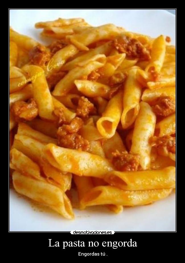 carteles pastaengordatu desmotivaciones