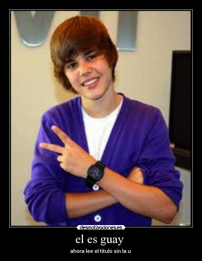 el es guay - ahora lee el titulo sin la u