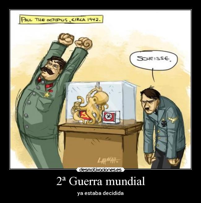 2ª Guerra mundial - ya estaba decidida