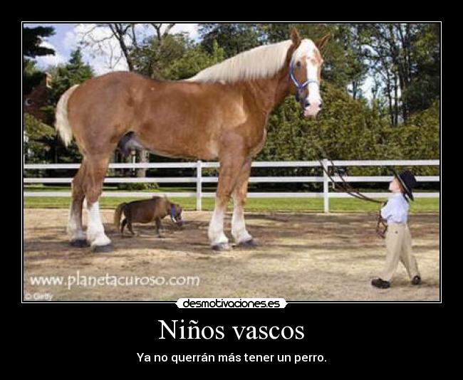 Niños vascos -