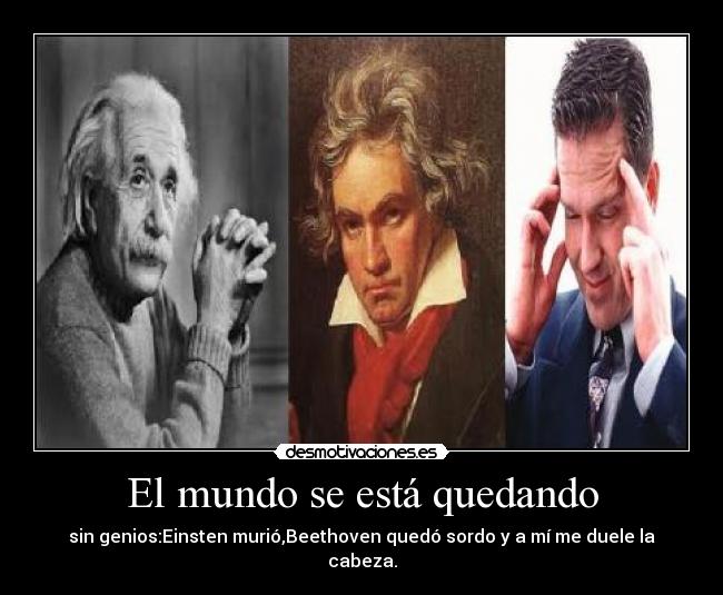 El mundo se está quedando - 