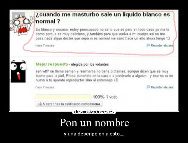 Pon un nombre - y una descripcion a esto....