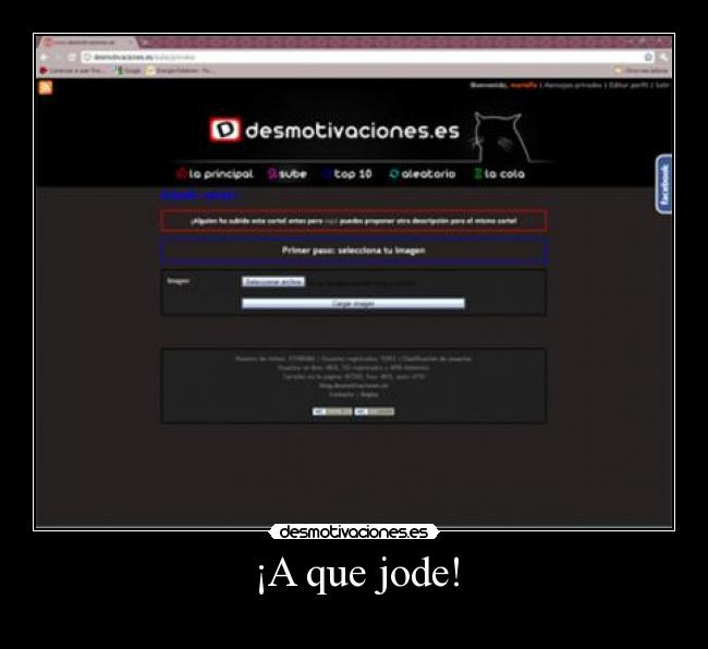 ¡A que jode! - 