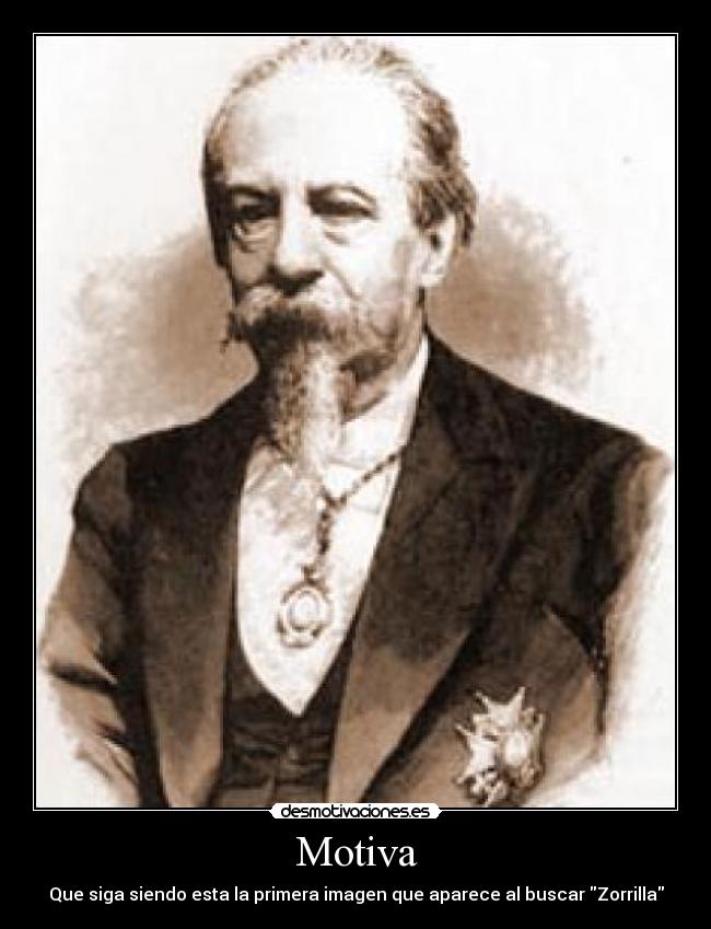 Motiva - Que siga siendo esta la primera imagen que aparece al buscar Zorrilla