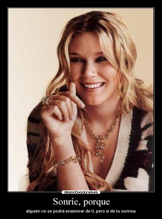 Sonríe, porque - 