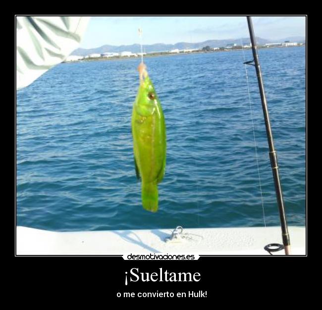 ¡Sueltame -