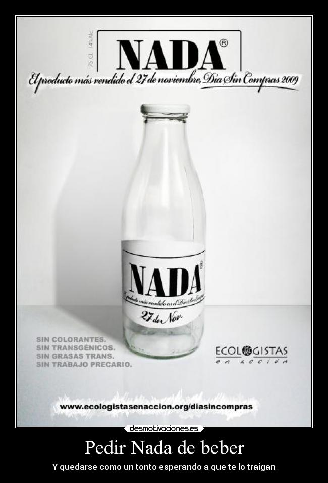 carteles nada desmotivaciones