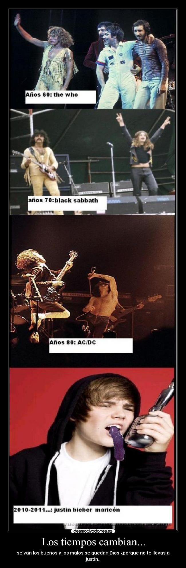 Los tiempos cambian... -