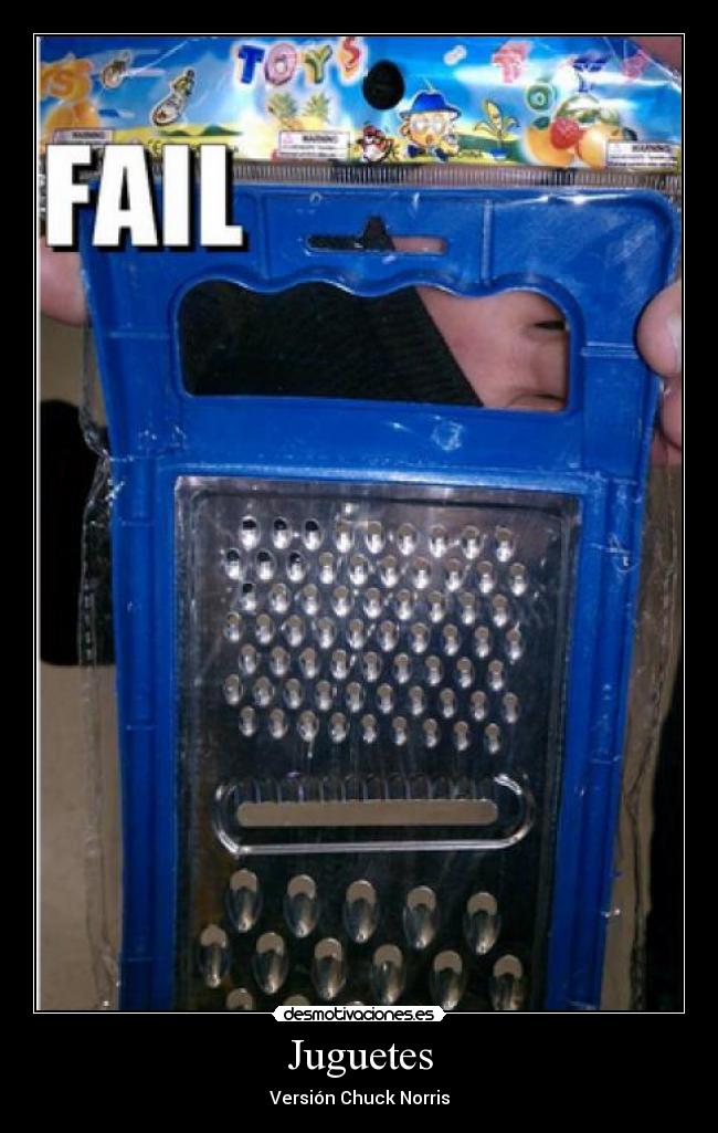 Juguetes - Versión Chuck Norris