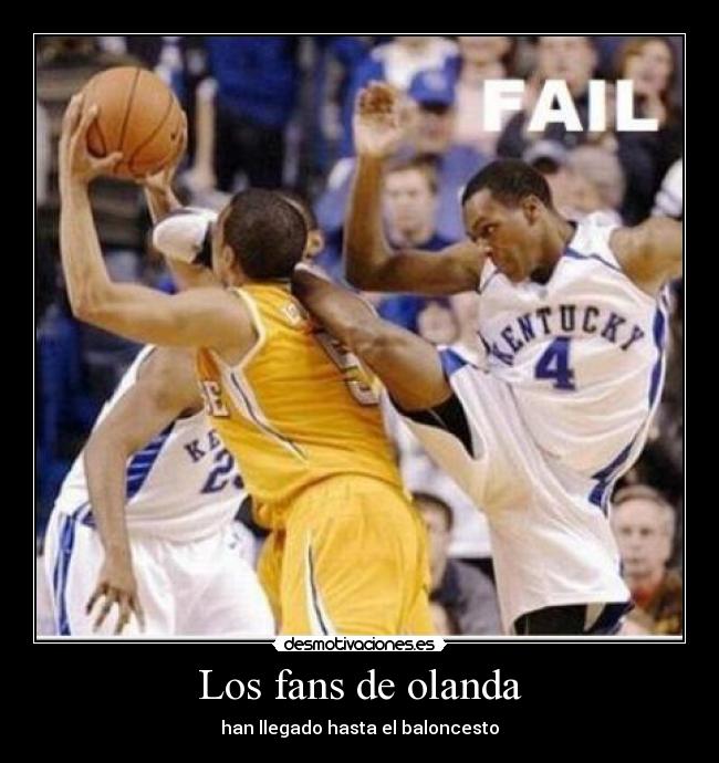 Los fans de olanda - 