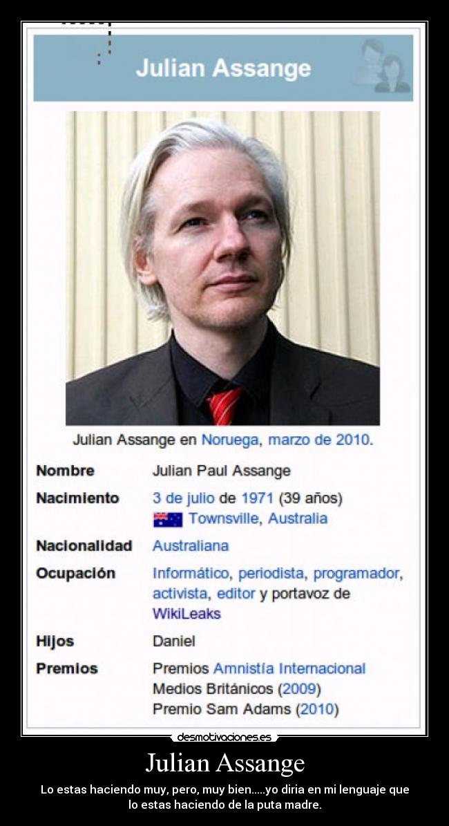Julian Assange -