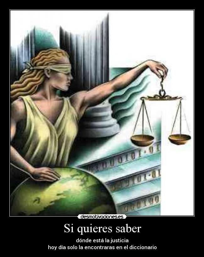 carteles justicia desmotivaciones