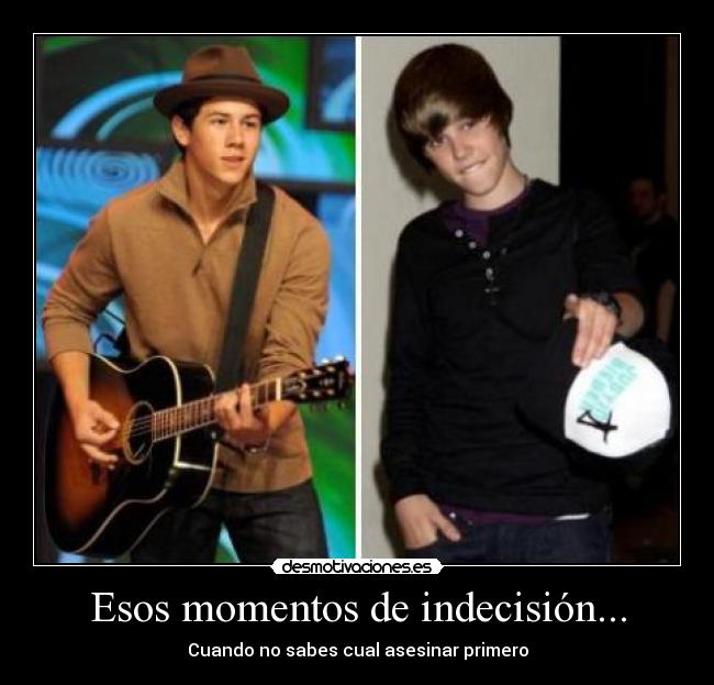 Esos momentos de indecisión... - Cuando no sabes cual asesinar primero