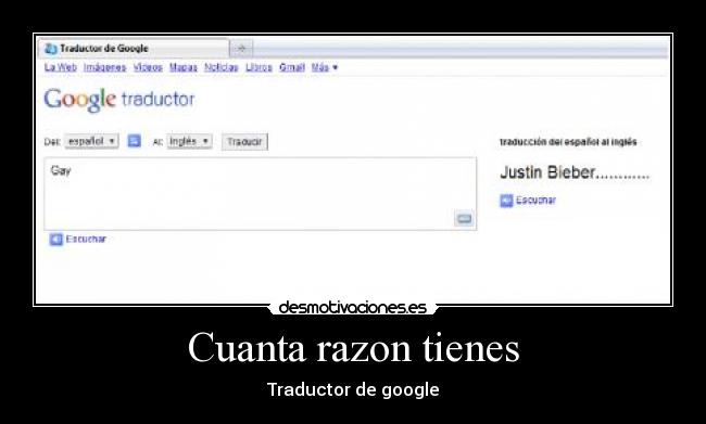 carteles justin bieber traductor desmotivaciones