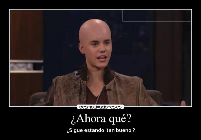 carteles justin bieber calvo desmotivaciones