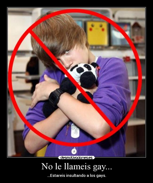 No le llameis gay... -
