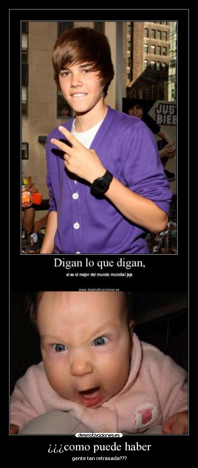¿¿¿como puede haber - gente tan retrasada???