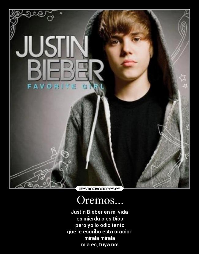 carteles justin bieber desmotivaciones