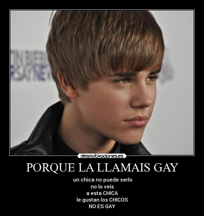 PORQUE LA LLAMAIS GAY -