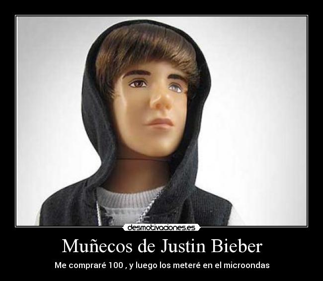 Muñecos de Justin Bieber - 