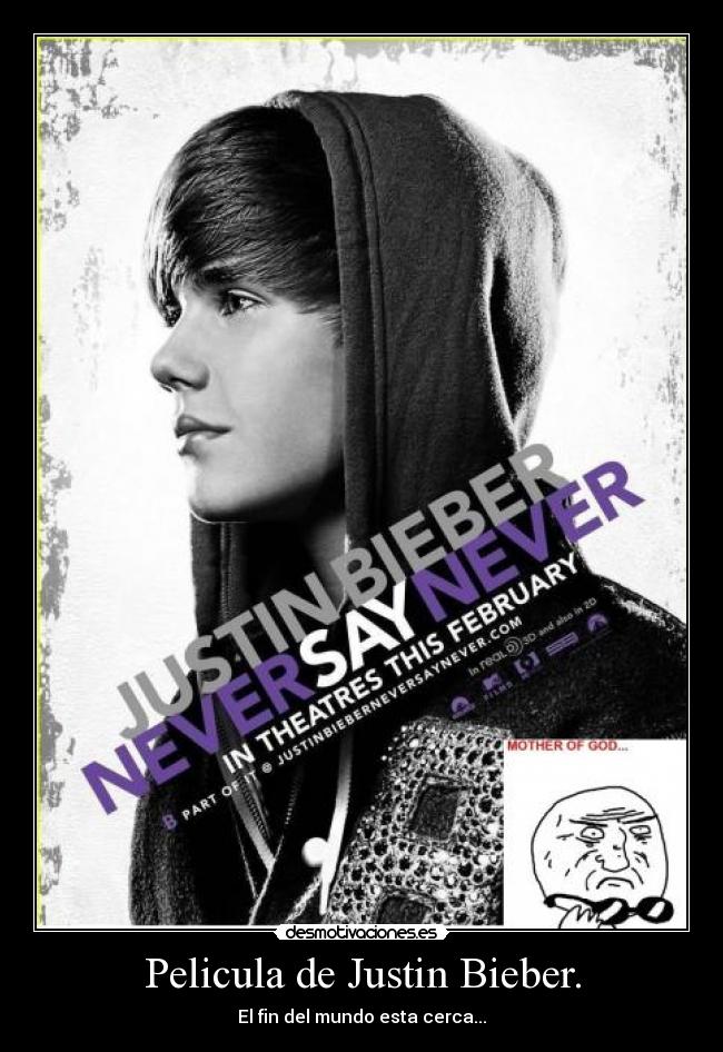 Pelicula de Justin Bieber. -