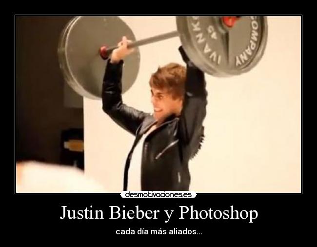 Justin Bieber y Photoshop - 