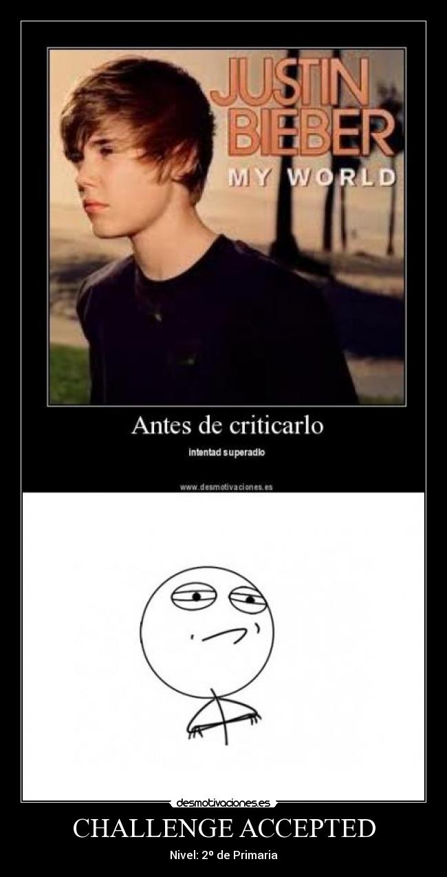 CHALLENGE ACCEPTED - 