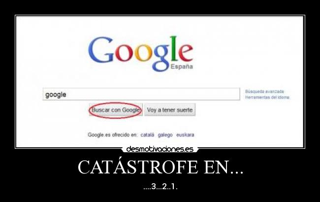 CATÁSTROFE EN... - ....3...2..1.