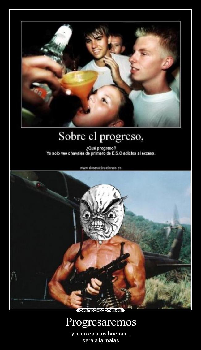 carteles progresar desmotivaciones