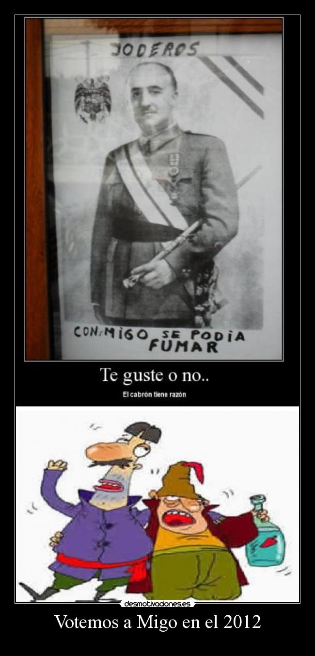 Votemos a Migo en el 2012 -
