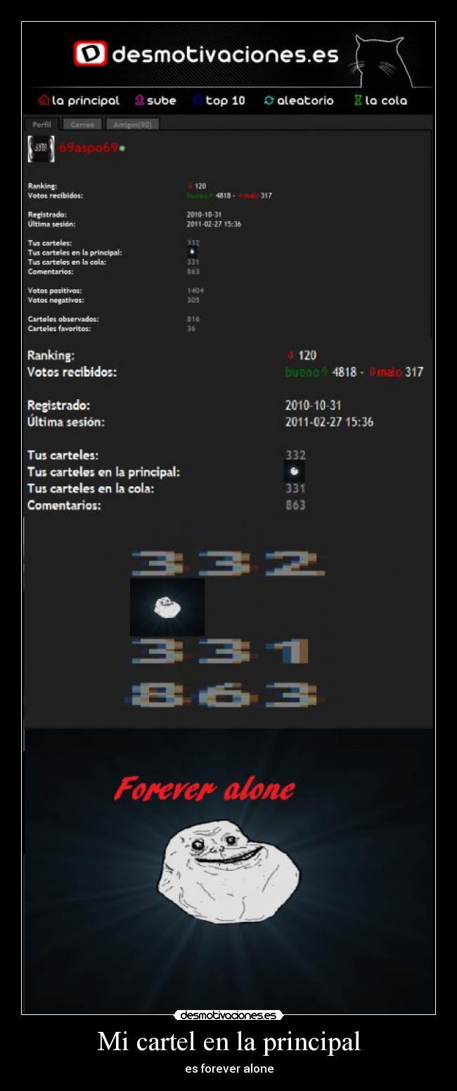 Mi cartel en la principal - 