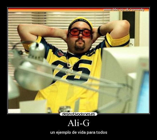 carteles ali-g desmotivaciones