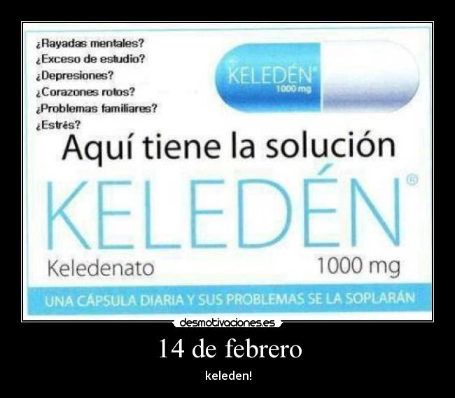 14 de febrero -