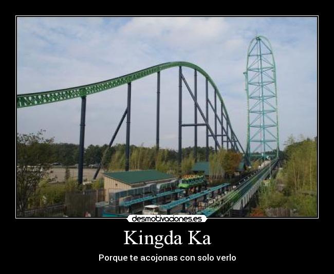 Kingda Ka - Porque te acojonas con solo verlo
