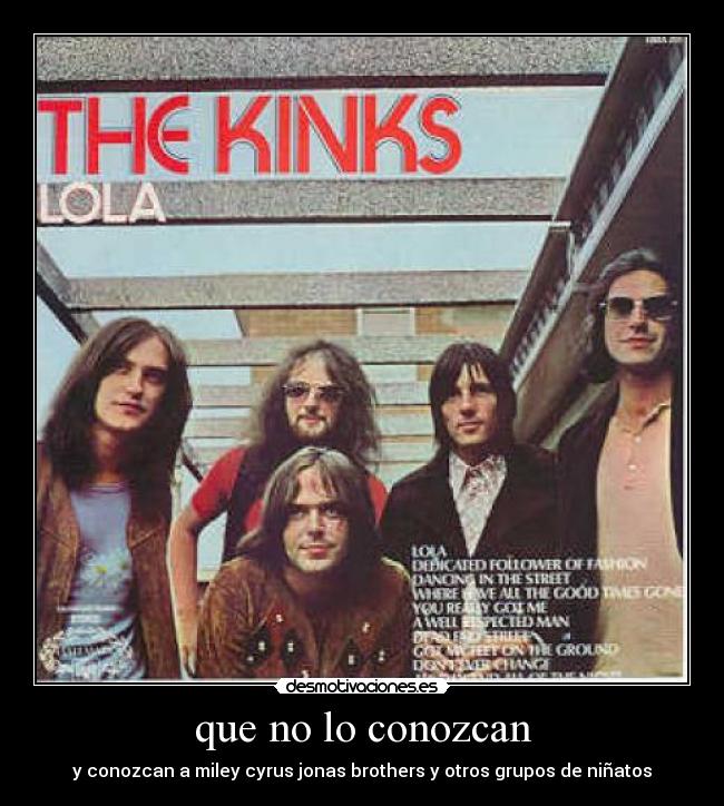 que no lo conozcan -