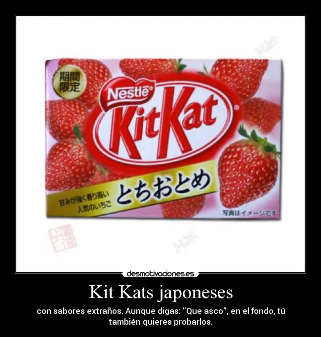 Kit Kats japoneses - 