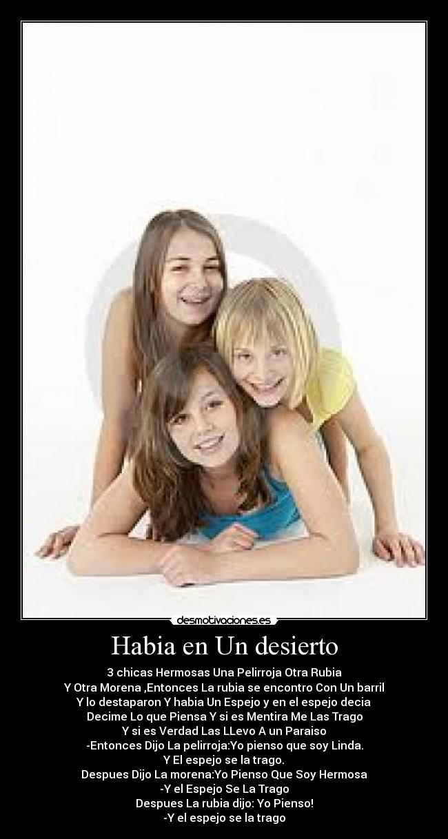 Habia en Un desierto - 