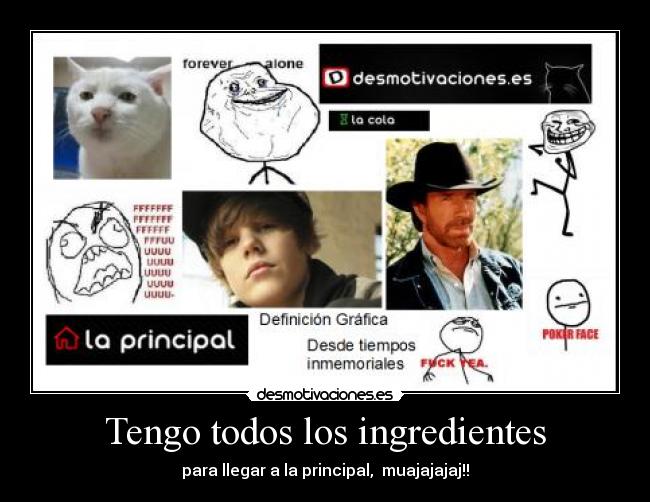 Tengo todos los ingredientes - 
