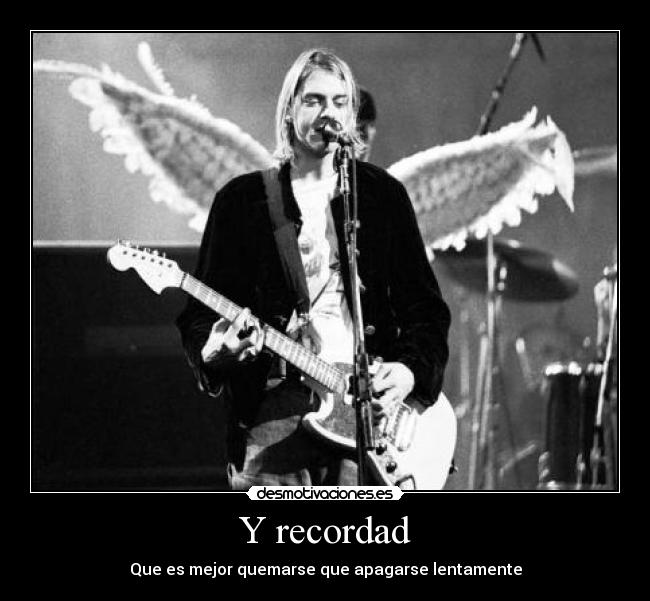 Y recordad -
