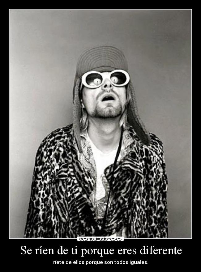 carteles kurt cobain kurt desmotivaciones