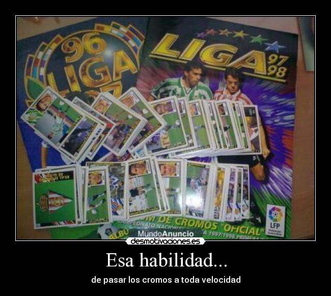 Esa habilidad... - 