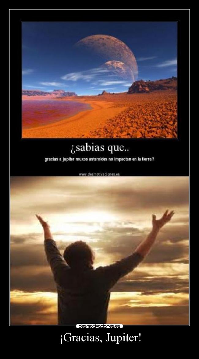 carteles gracias jupiter desmotivaciones